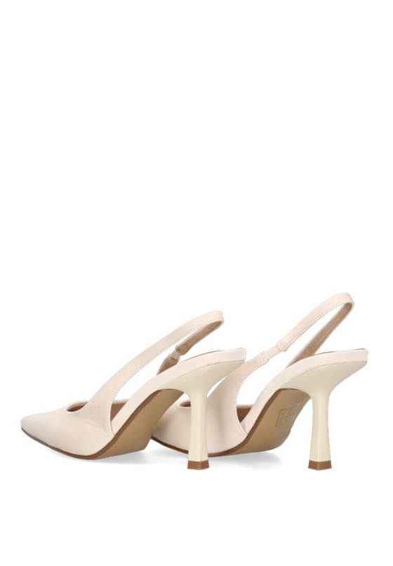Salon de mujer LUNA TREND m3195 beige sintetico tacón alto