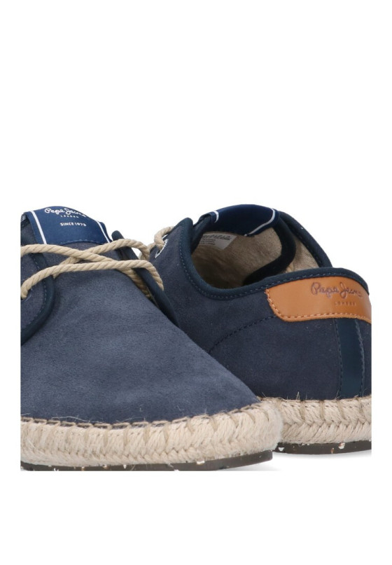 Deportivo de hombre PEPE JEANS pms10314 marino piel suela plana