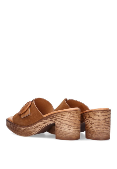 Sandalia de mujer Luna Collection 948 cuero piel tacón alto