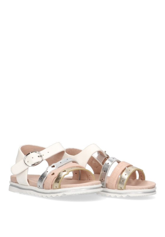 Sandalia de niña LUNA KIDS c249 multicolor sintetico suela plana