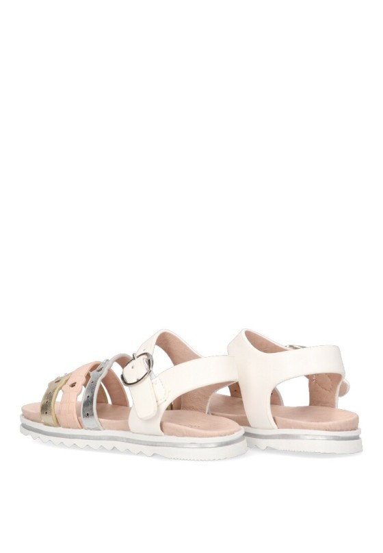Sandalia de niña LUNA KIDS c249 multicolor sintetico suela plana