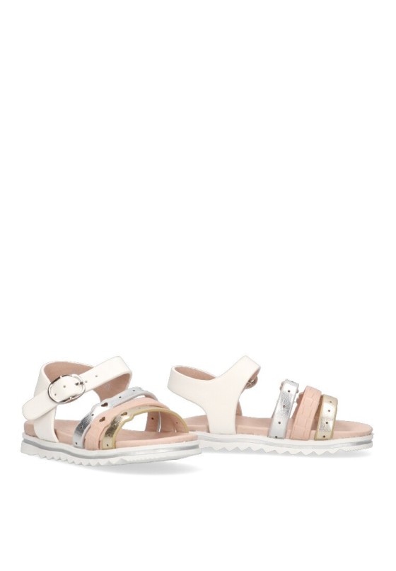 Sandalia de niña LUNA KIDS c249 multicolor sintetico suela plana