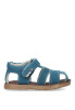 Sandalia de niño LUNA KIDS a3314 jeans piel suela plana