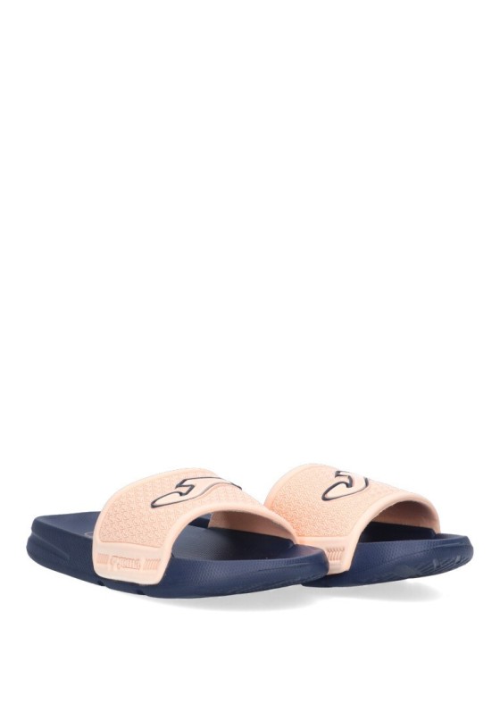 Chanclas sandalias playa de niña JOMA s.island jr rosa goma suela plana