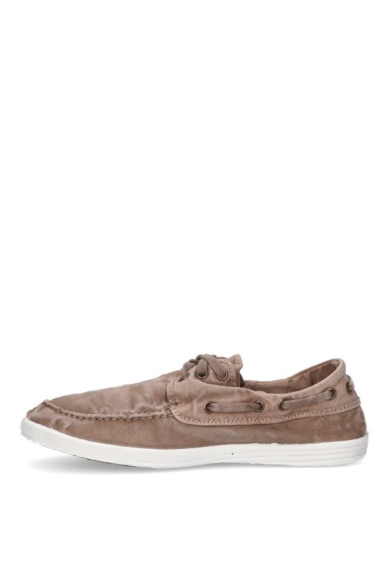 Natural World 303 E Nautic Chaussures Vegan En Coton Bio Respirant - Semelle Caoutchouc Naturel