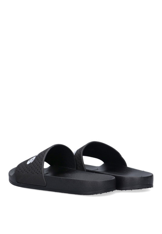 Chanclas sandalias playa de hombre LEVIS 233015 negro goma suela plana