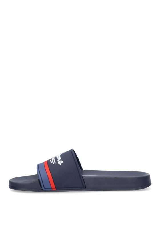 Chanclas sandalias playa de hombre PEPE JEANS psm70123 marino goma suela plana