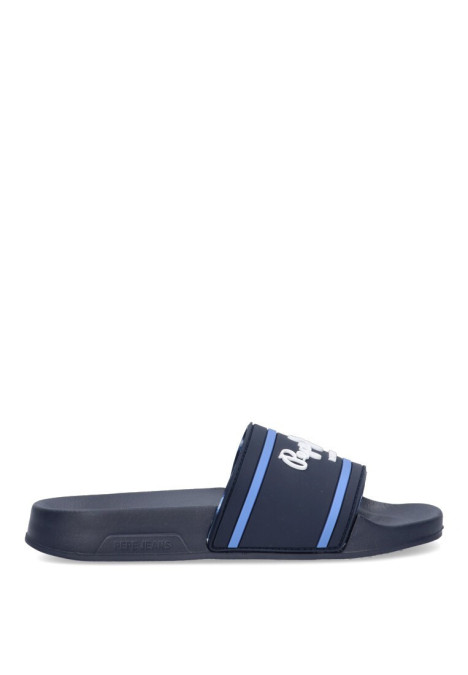 Chanclas sandalias playa de niño PEPE JEANS pbs70054 marino goma suela plana