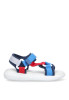 Sandalia de niño LUNA KIDS c641 azul sintetico suela plana