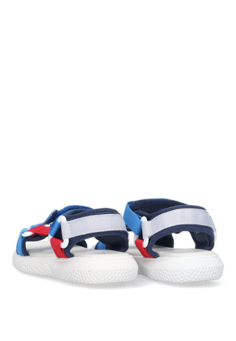 Sandalia de niño LUNA KIDS c641 azul sintetico suela plana