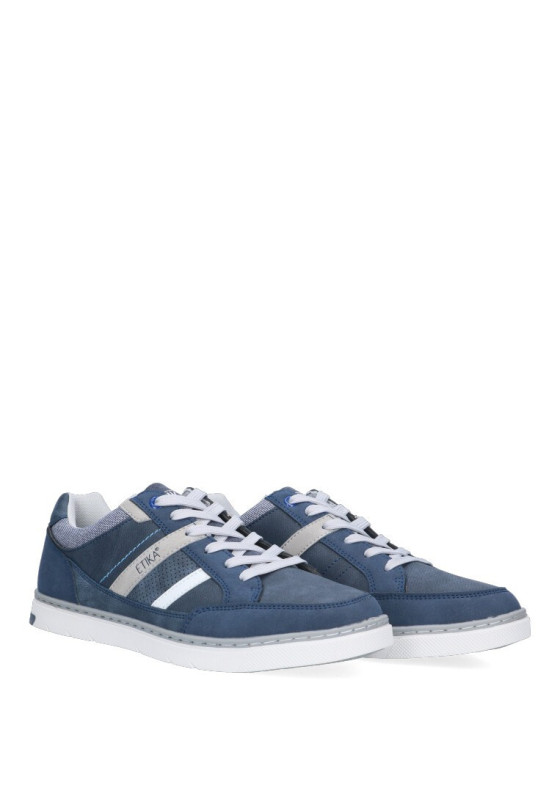 Deportivo de hombre ETIKA 82005 azul sintetico suela plana