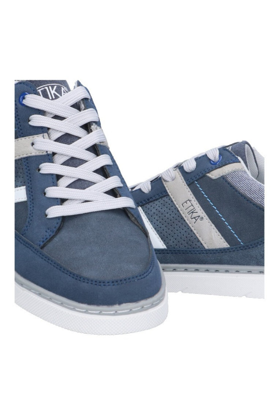 Deportivo de hombre ETIKA 82005 azul sintetico suela plana