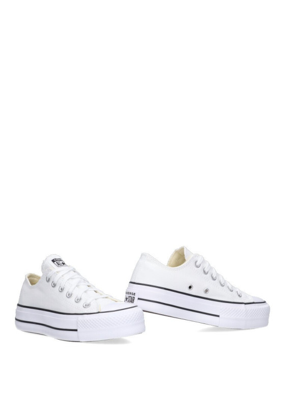 Deportivo de mujer CONVERSE 560251c blanco textil  suela doble