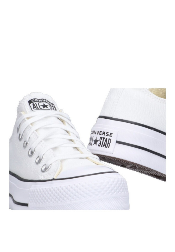 Deportivo de mujer CONVERSE 560251c blanco textil  suela doble
