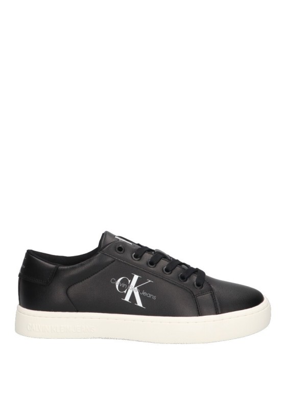 Deportivo de hombre CALVIN KLEIN ym0ym00491 negro piel suela plana