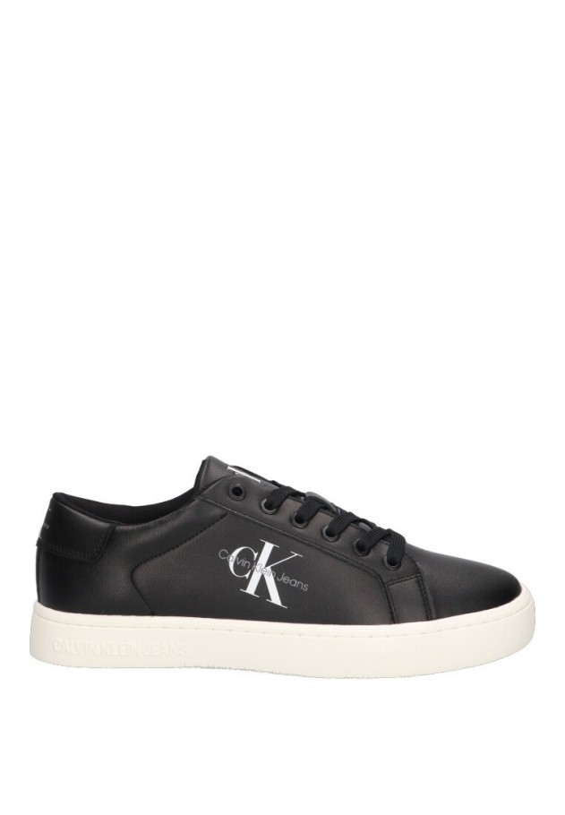 Deportivo de hombre CALVIN KLEIN ym0ym00491 negro piel suela plana