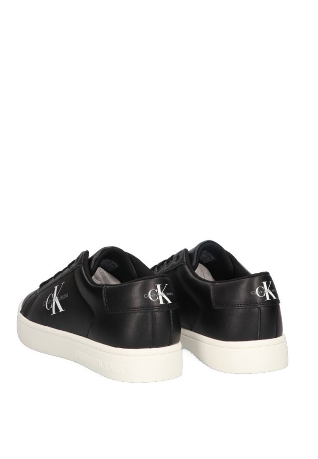Deportivo de hombre CALVIN KLEIN ym0ym00491 negro piel suela plana