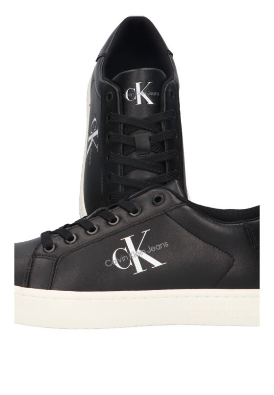 Deportivo de hombre CALVIN KLEIN ym0ym00491 negro piel suela plana