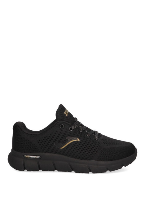 Deportivo de mujer JOMA zen  negro textil  suela plana