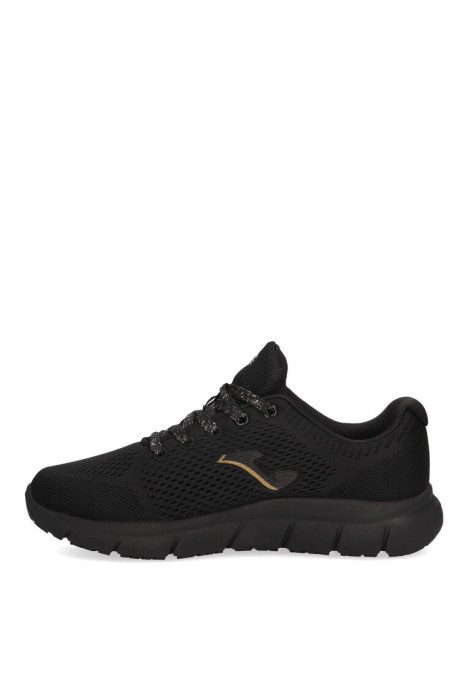 Deportivo de mujer JOMA zen  negro textil  suela plana