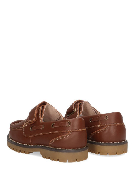 Nautico kiova mocasin de niño LUNA KIDS a766 marron piel suela plana