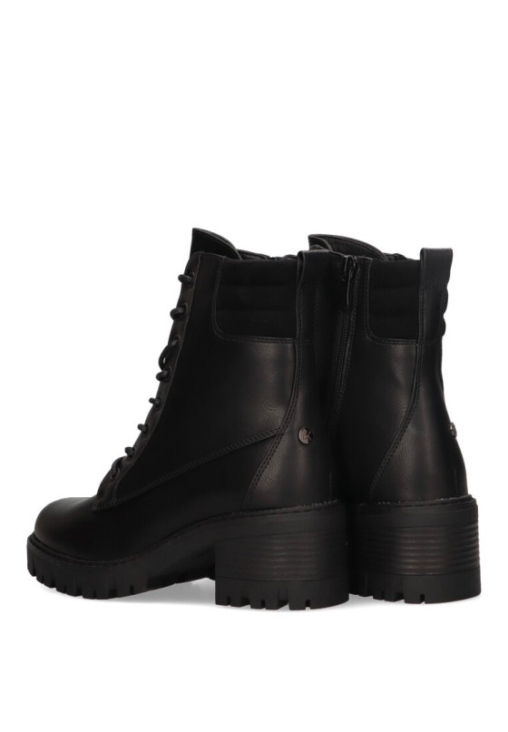 Botin de mujer ETIKA 11922 negro sintetico tacón medio