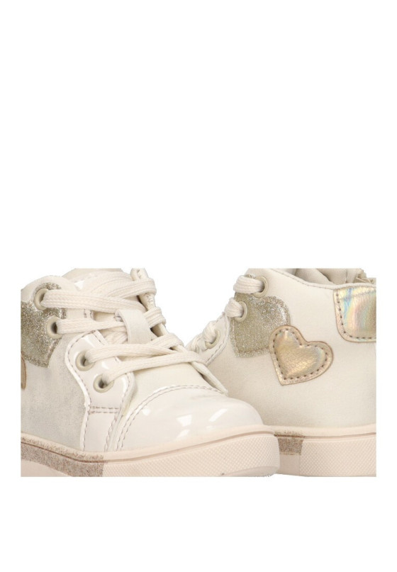 Botin de niña LUNA KIDS c802 beige sintetico suela plana