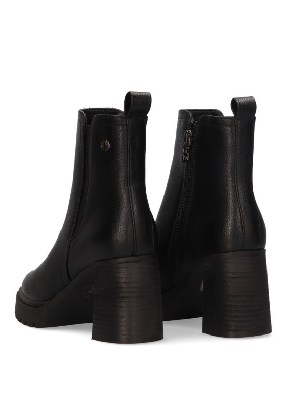 Botin de mujer VIRUCCI vr3-556 negro sintetico tacón alto