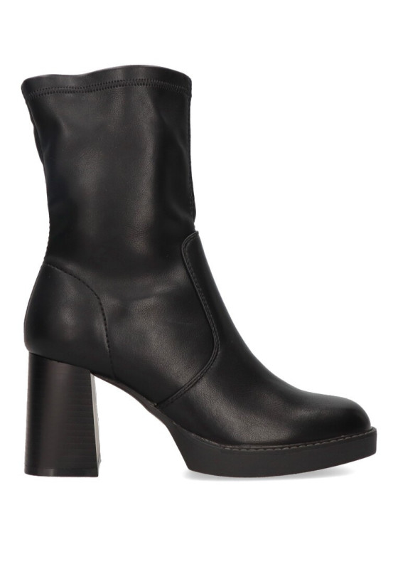 Botin de mujer VIRUCCI vr3-560 negro sintetico tacón alto