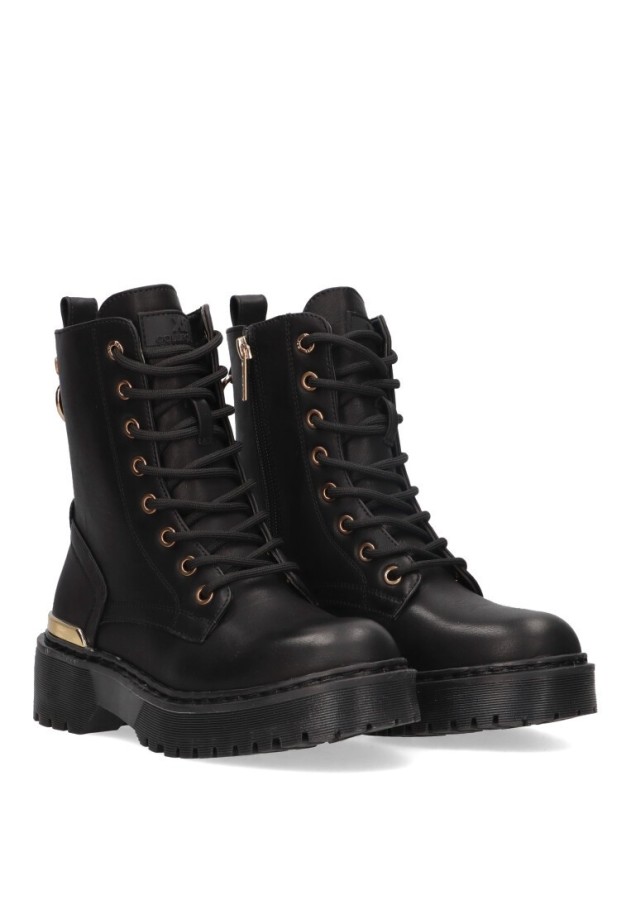 Botin de mujer XTI 141807 negro sintetico suela doble