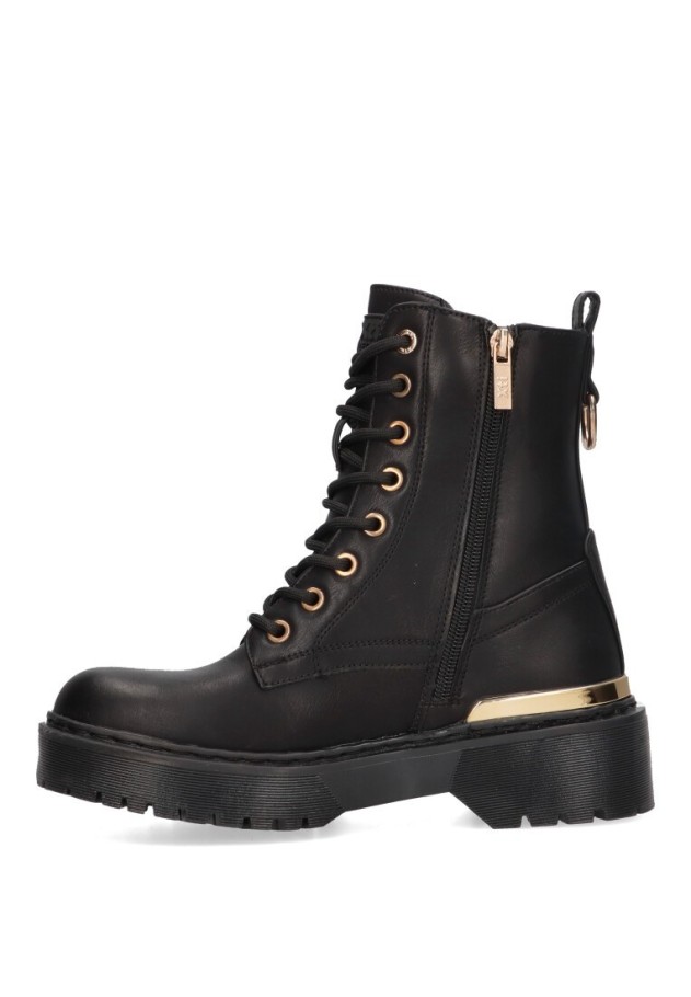 Botin de mujer XTI 141807 negro sintetico suela doble