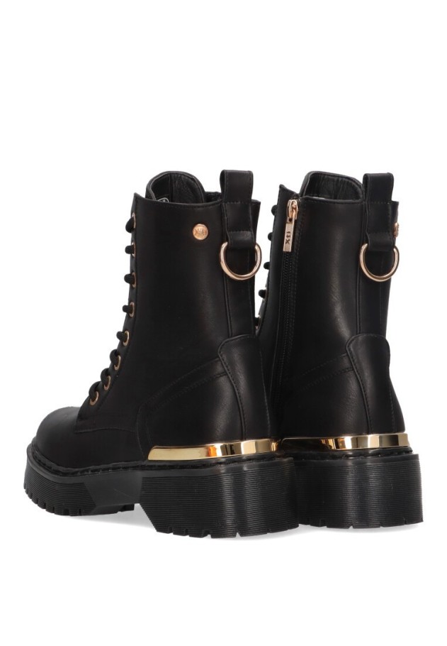 Botin de mujer XTI 141807 negro sintetico suela doble