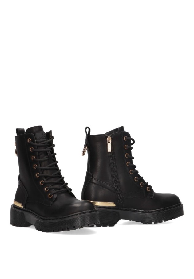 Botin de mujer XTI 141807 negro sintetico suela doble