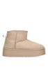 Botin de mujer Luna Collection 15-1920 beige sintetico suela doble
