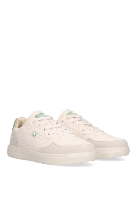 Deportivo de hombre XTI 142242 blanco sintetico suela plana