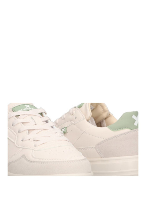 Deportivo de hombre XTI 142242 blanco sintetico suela plana