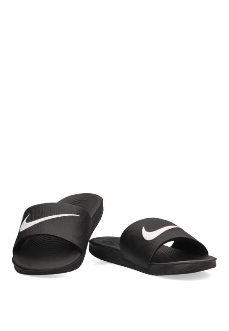 Chanclas sandalias playa de niño NIKE 819352 negro sintetico suela plana