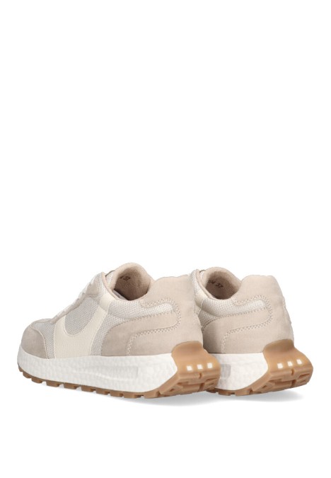 Deportivo de mujer ETIKA 50204 beige sintetico suela plana