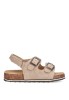 Sandalia de niño ETIKA 17206 beige sintetico suela plana