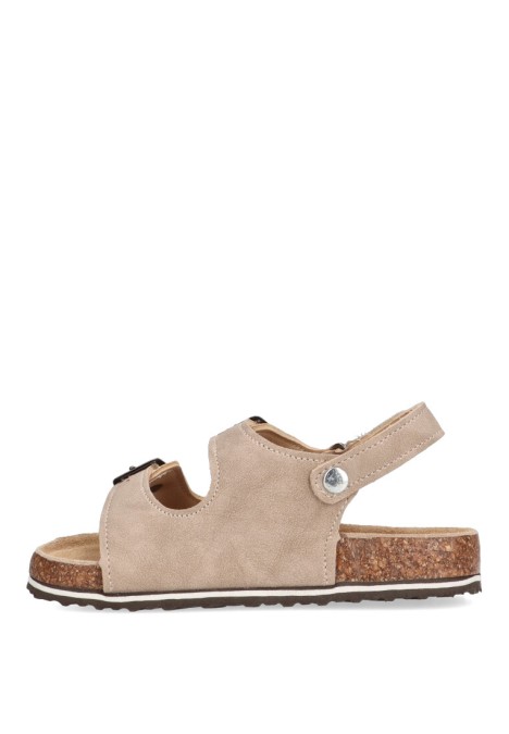 Sandalia de niño ETIKA 17206 beige sintetico suela plana
