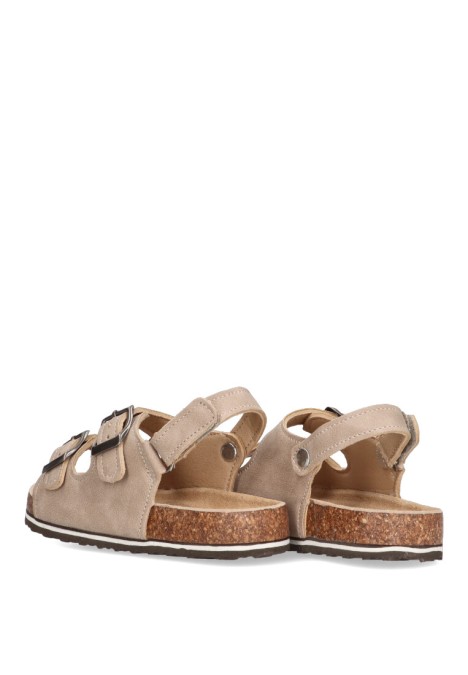 Sandalia de niño ETIKA 17206 beige sintetico suela plana