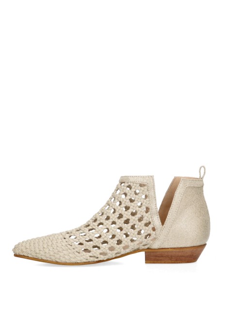 Botin mujer LUNA TREND m4001 plata