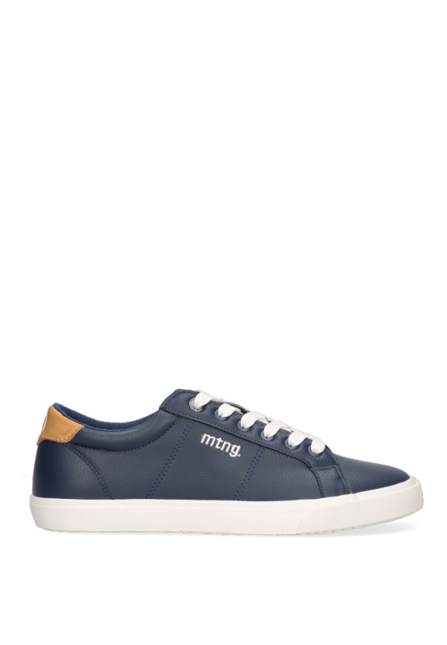 Deportivo de hombre MUSTANG 84732 marino sintetico suela plana
