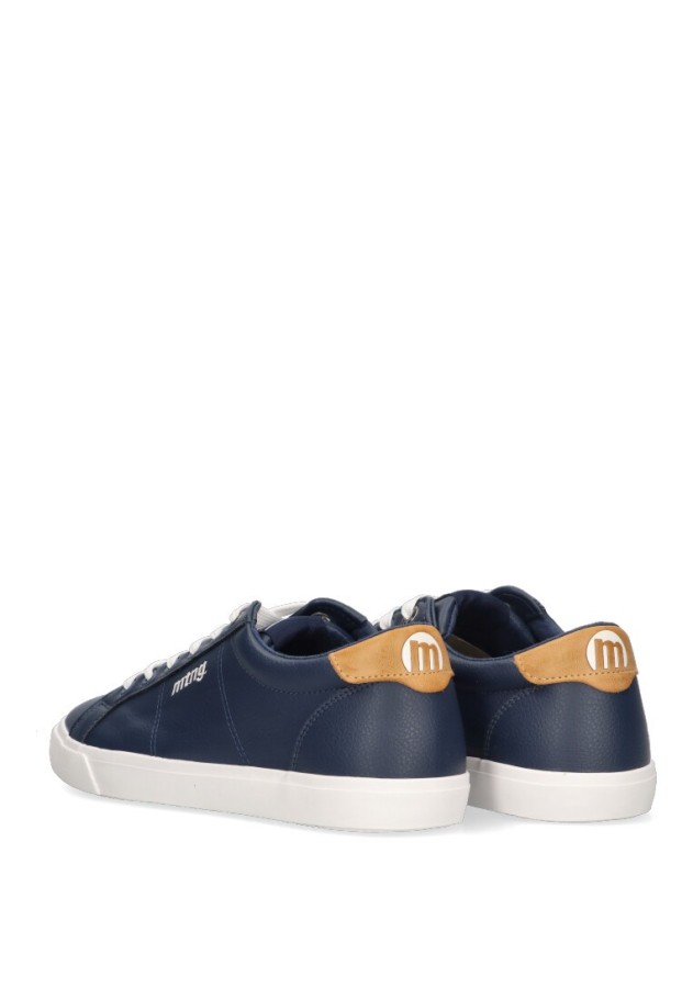 Deportivo de hombre MUSTANG 84732 marino sintetico suela plana