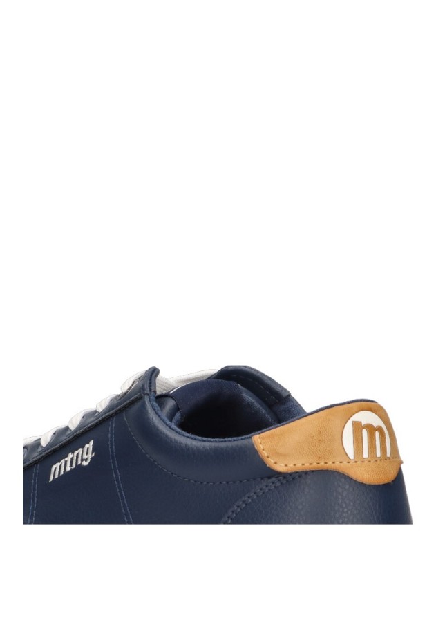 Deportivo de hombre MUSTANG 84732 marino sintetico suela plana