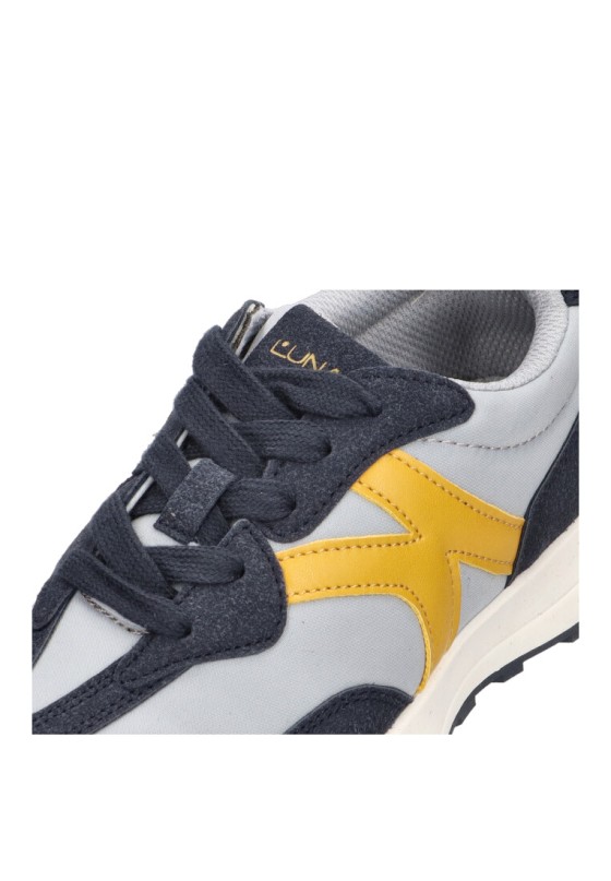 Deportivo de niño LUNA KIDS c901-l marino sintetico suela plana