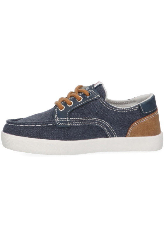 Nautico kiova mocasin de niño XTI KIDS 57952 marino textil  suela plana