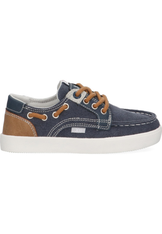 Nautico kiova mocasin de niño XTI KIDS 57952 marino textil  suela plana