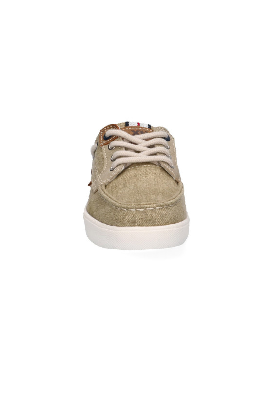 Nautico kiova mocasin de niño XTI KIDS 57952 taupe textil  suela plana
