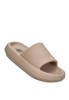 Chanclas sandalias playa de mujer XTI 44489 taupe goma suela plana
